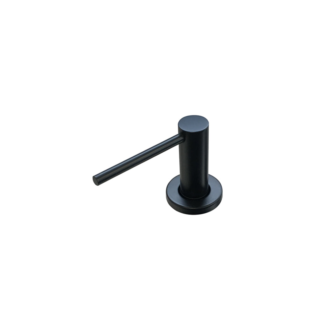 Meir Round Soap Dispenser - Matte Black