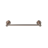 Meir Round Single Towel Rail 300Mm - Matte Black