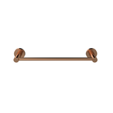 Meir Single Towel Rail 300Mm - Lustre Bronze