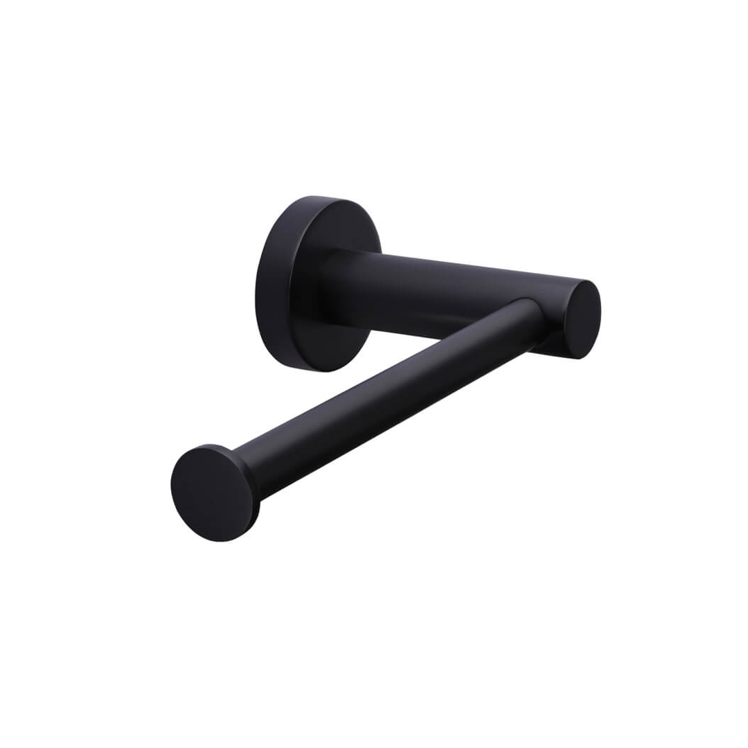 Meir Round Toilet Roll Holder - Matte Black