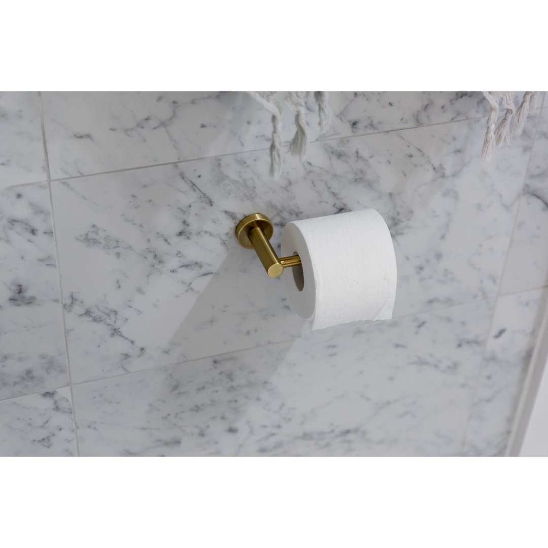 Meir Round Toilet Roll Holder - Tiger Bronze