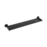 Meir Round Bathroom Shelf - Matte Black