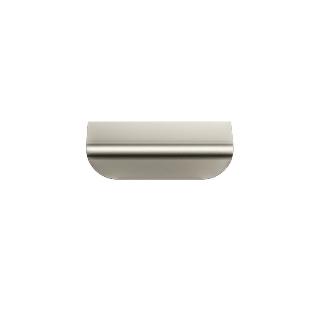 Meir Oppen Edge Pull 75Mm Cabinet Handle - Brushed Nickel