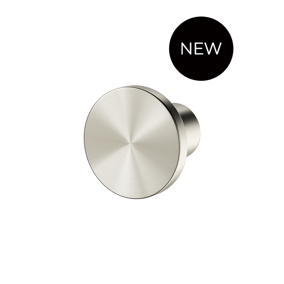 Meir Oppen Knob Cabinet Handle (Brushed) - Brushed Nickel