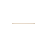 Meir Oppen Round Pull 200Mm Cabinet Handle (Linear) - Champagne