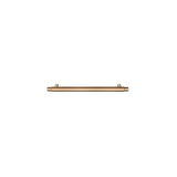 Meir Oppen Round Pull 200Mm Cabinet Handle (Linear) - Lustre Bronze