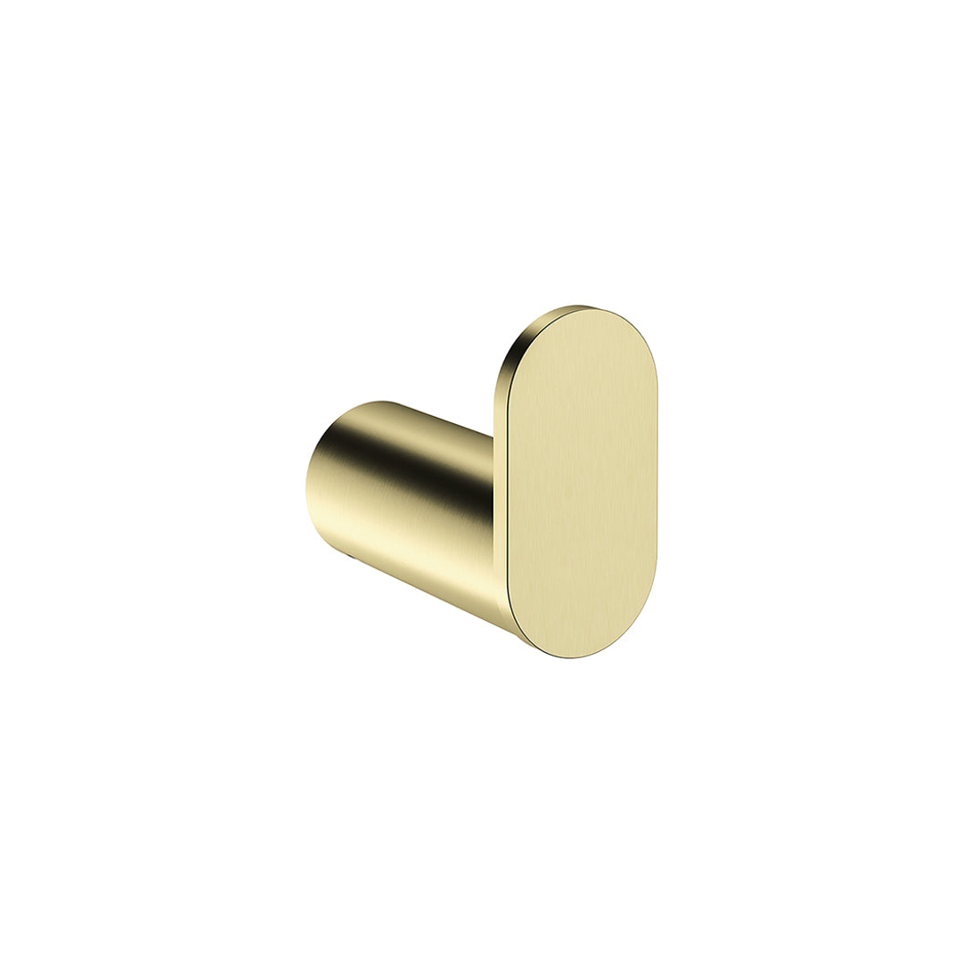 Meir Curvae Single Robe Hook - Tiger Bronze