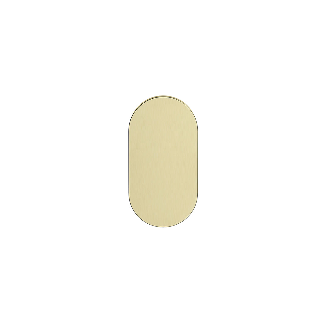 Meir Curvae Single Robe Hook - Tiger Bronze