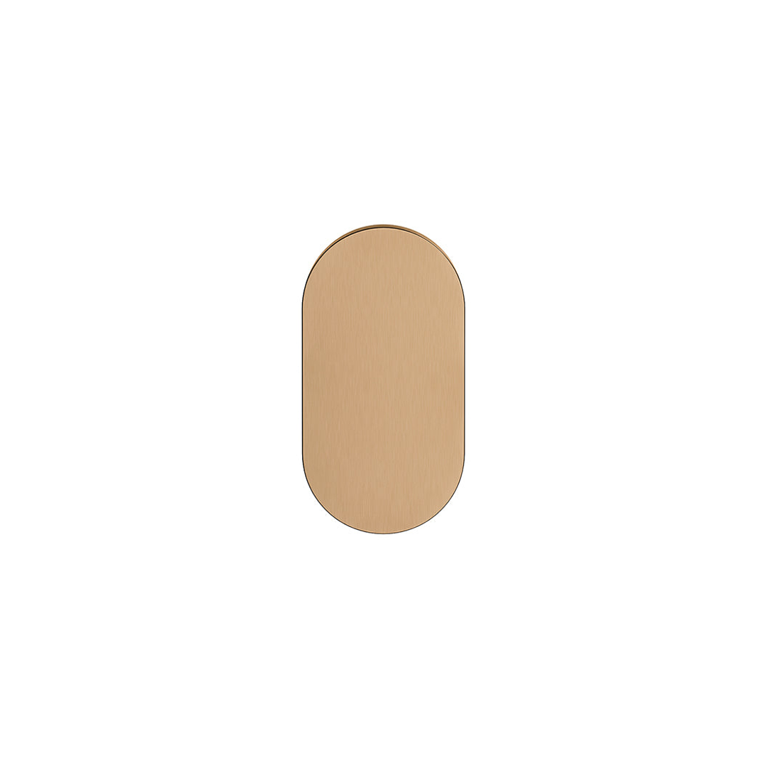 Meir Curvae Single Robe Hook - Lustre Bronze