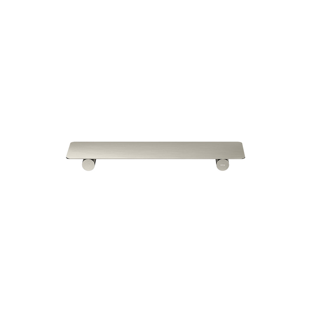 Meir Curvae Shower Shelf 400Mm - Brushed Nickel