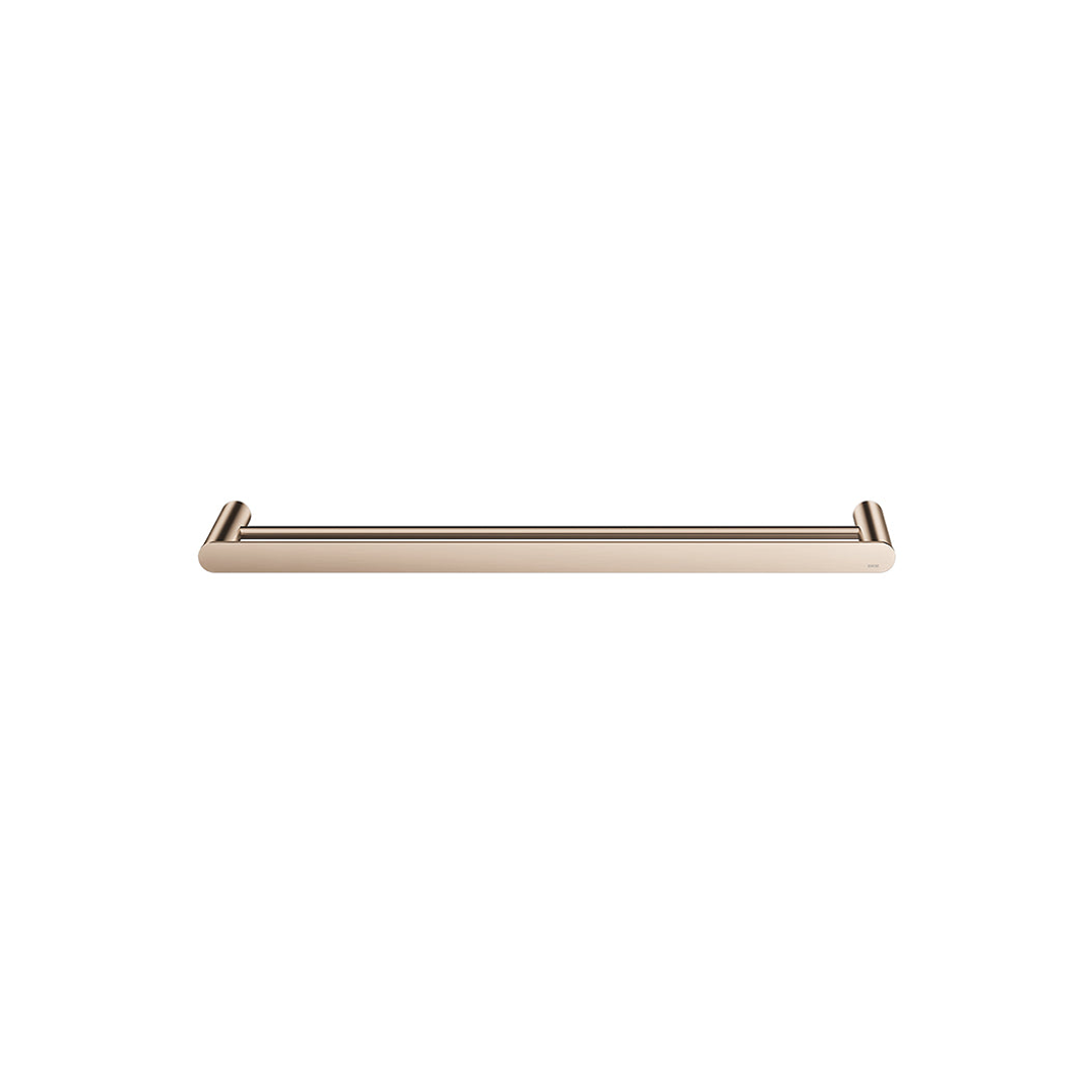 Meir Curvae Double Towel Rail 600Mm - Champagne