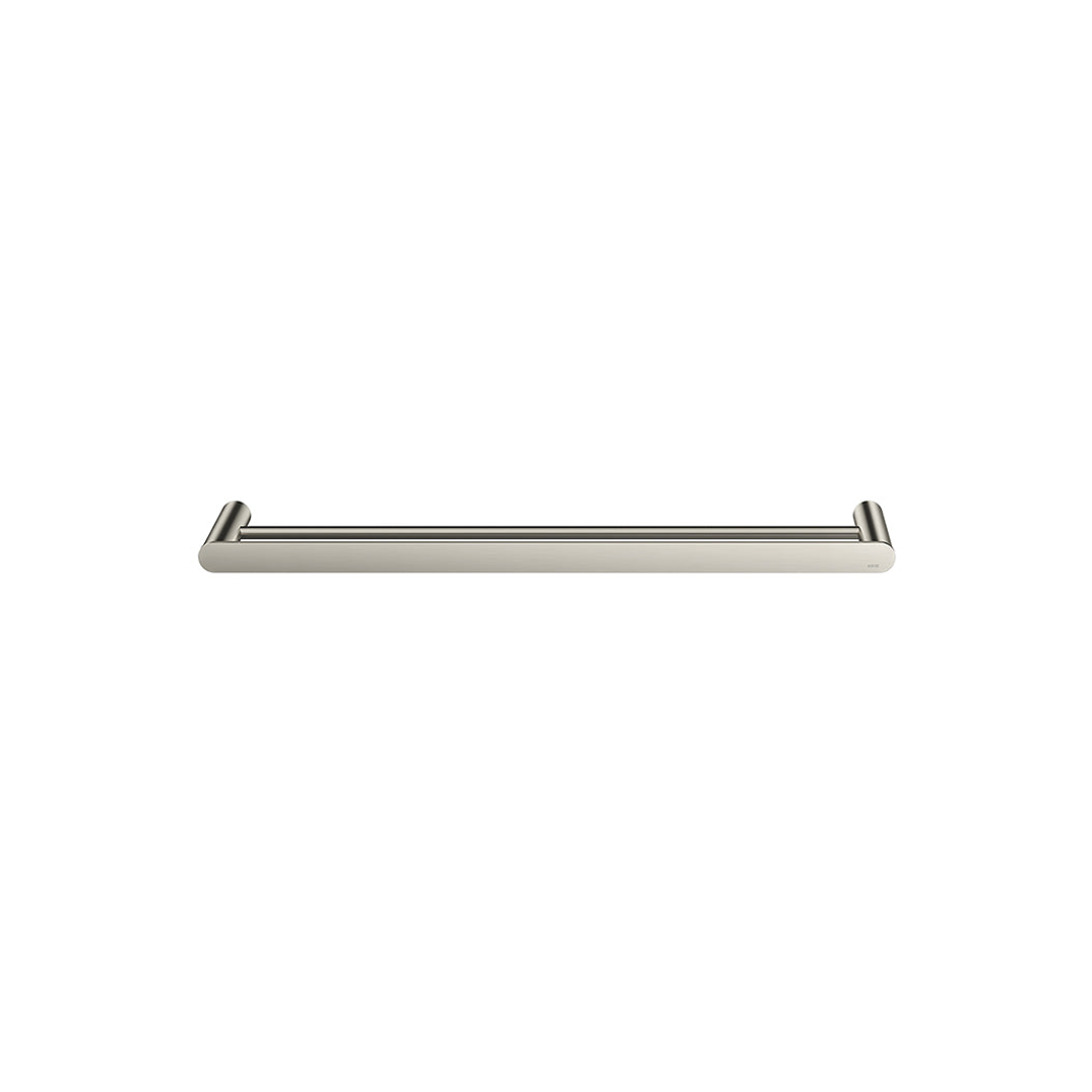 Meir Curvae Double Towel Rail 600Mm - Brushed Nickel