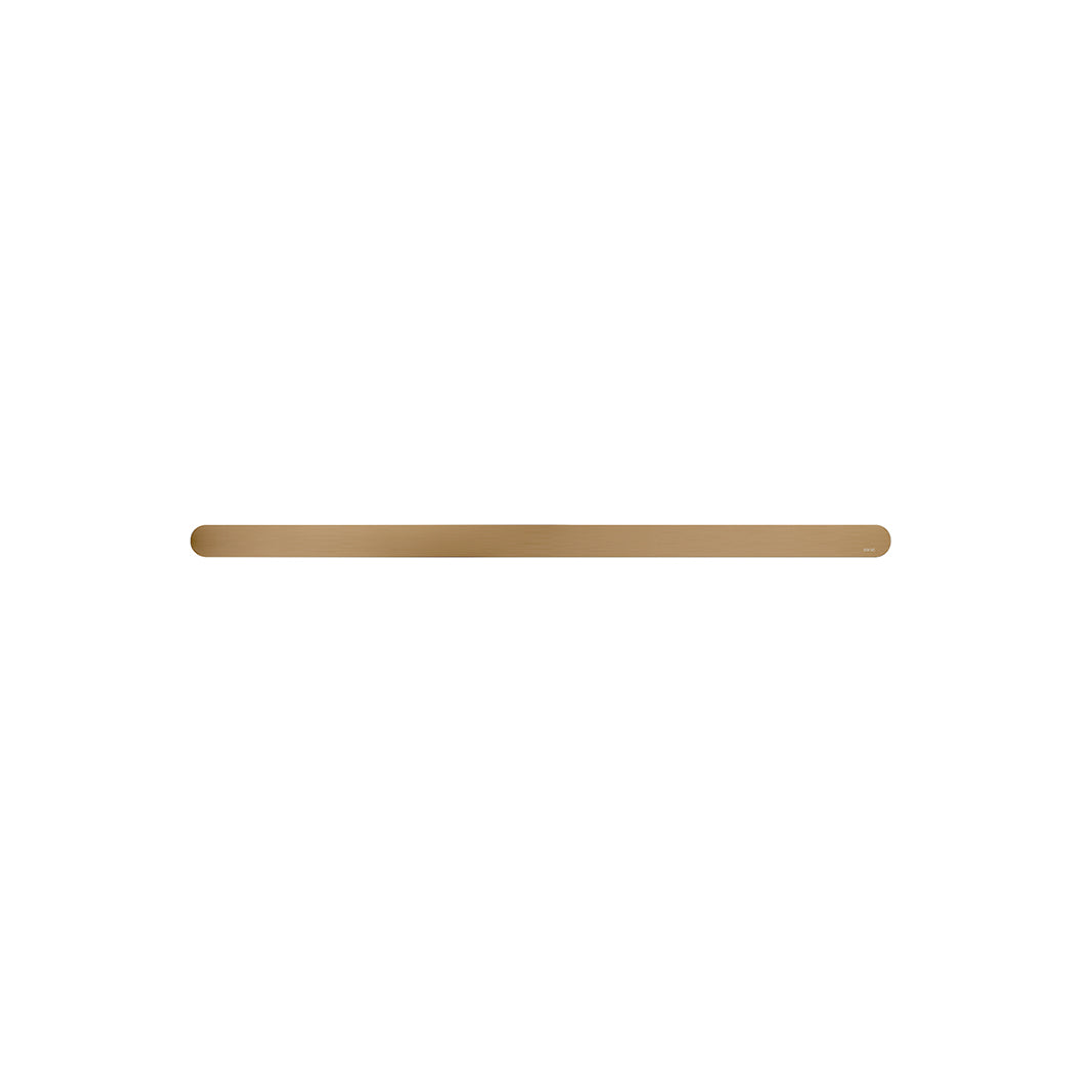 Meir Curvae Double Towel Rail 600Mm - Lustre Bronze