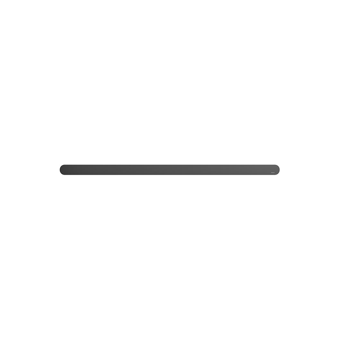 Meir Curvae Double Towel Rail 600Mm - Matte Black