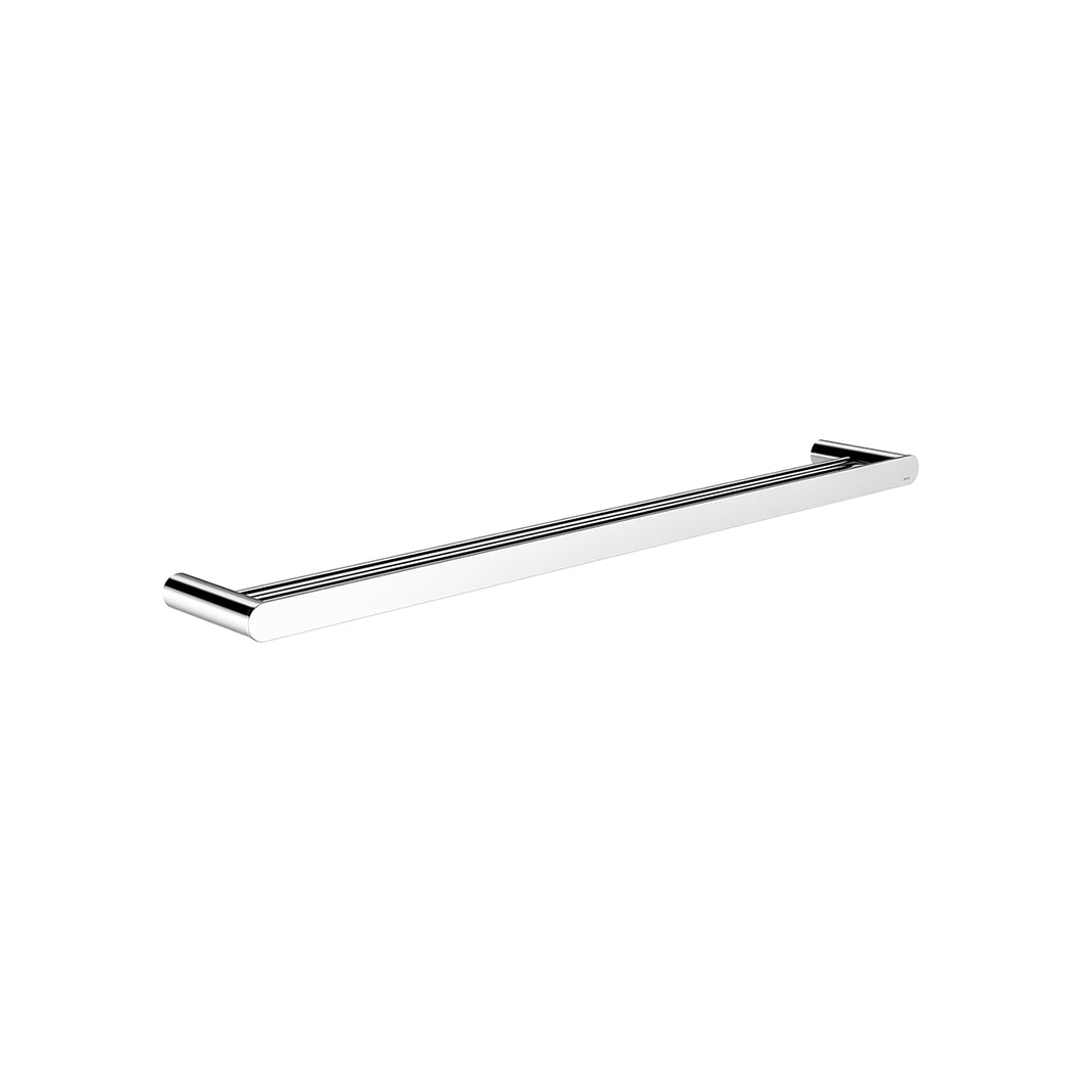 Meir Curvae Double Towel Rail 800Mm - Polished Chrome