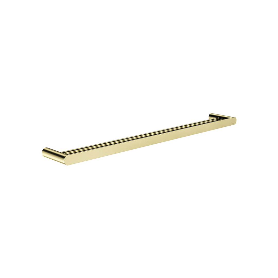 Meir Curvae Double Towel Rail 800Mm - Tiger Bronze