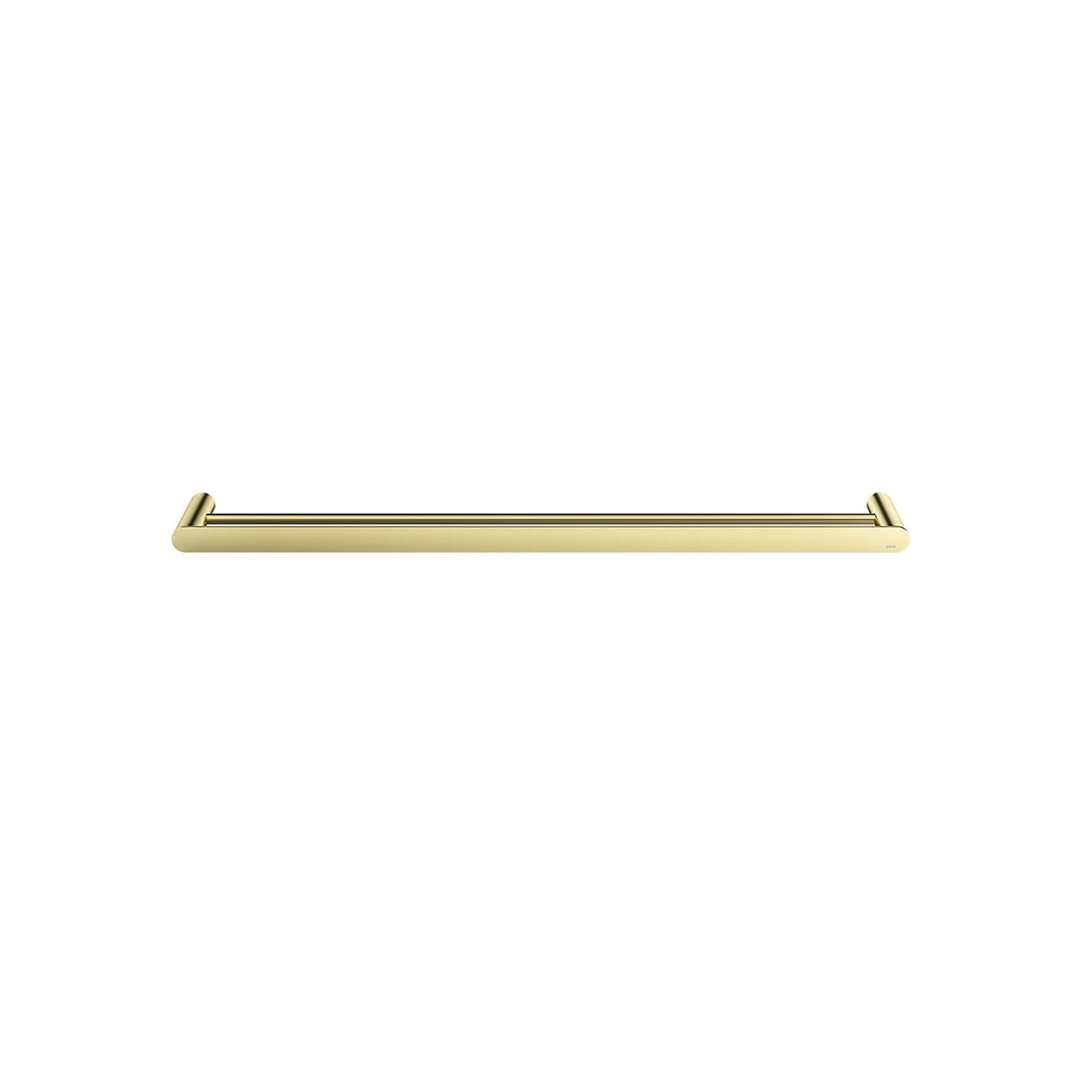 Meir Curvae Double Towel Rail 800Mm - Tiger Bronze