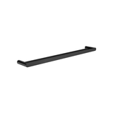 Meir Curvae Double Towel Rail 800Mm - Matte Black
