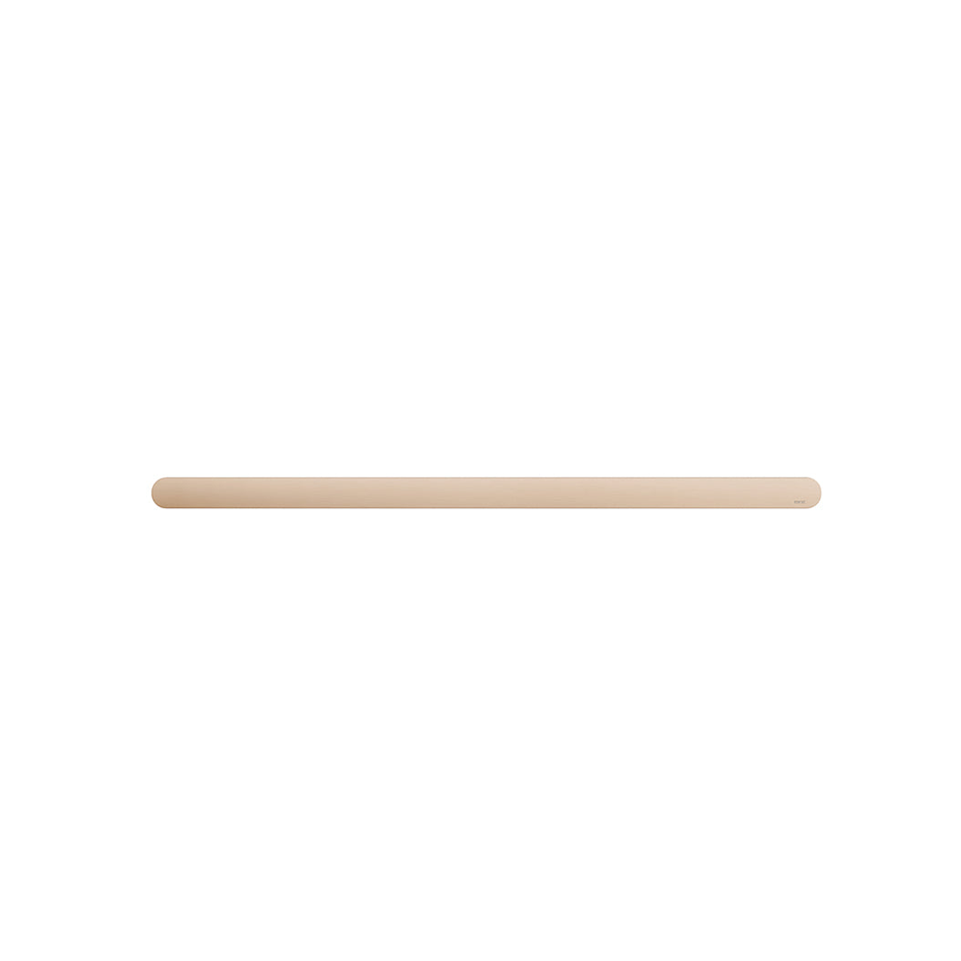 Meir Curvae Single Towel Rail 600Mm - Champagne