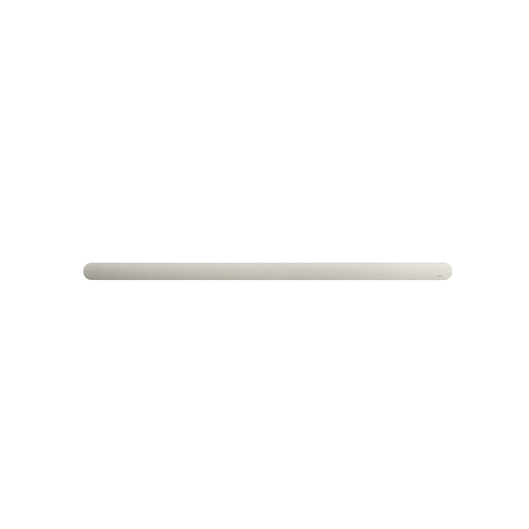 Meir Curvae Single Towel Rail 600Mm - Brushed Nickel