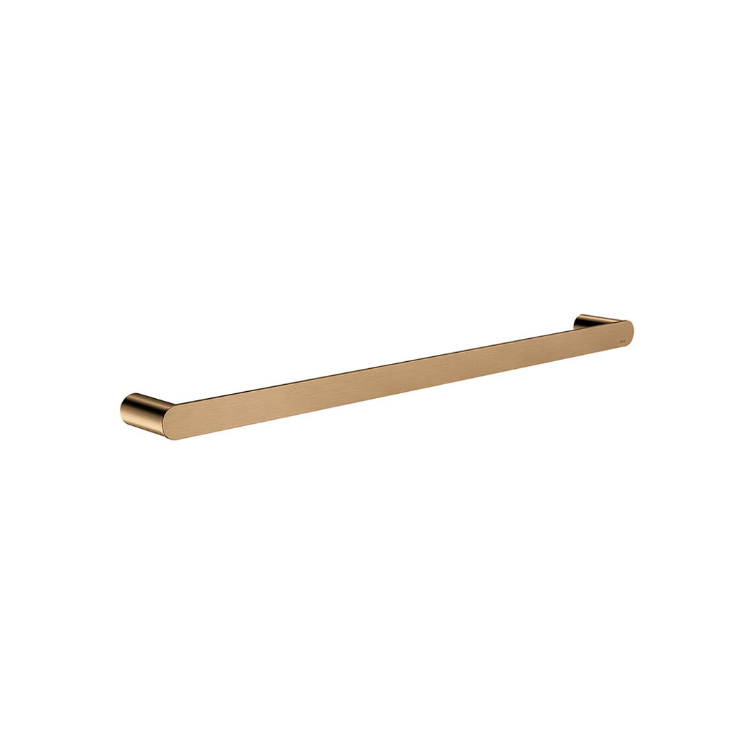Meir Curvae Single Towel Rail 600Mm - Lustre Bronze