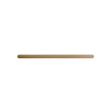 Meir Curvae Single Towel Rail 600Mm - Lustre Bronze