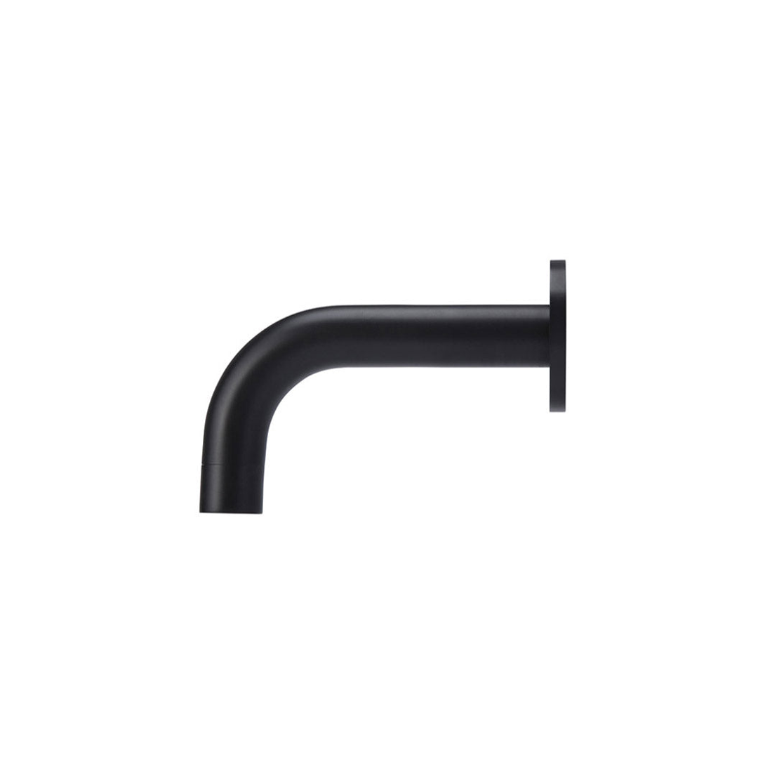 Meir Universal Round Curved Spout 130Mm - Matte Black