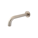 Meir Universal Round Curved Spout - Champagne