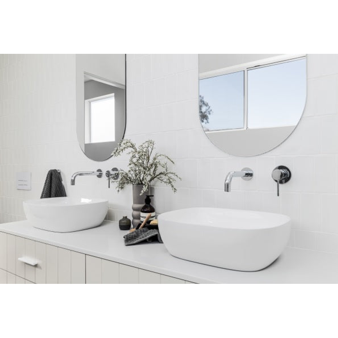 Meir Round Wall Mixer Finish Kit - Polished Chrome
