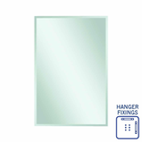 Thermogroup Montana Rectangle 25mm Bevel Edge Mirror 1200x800mm - With Hangers