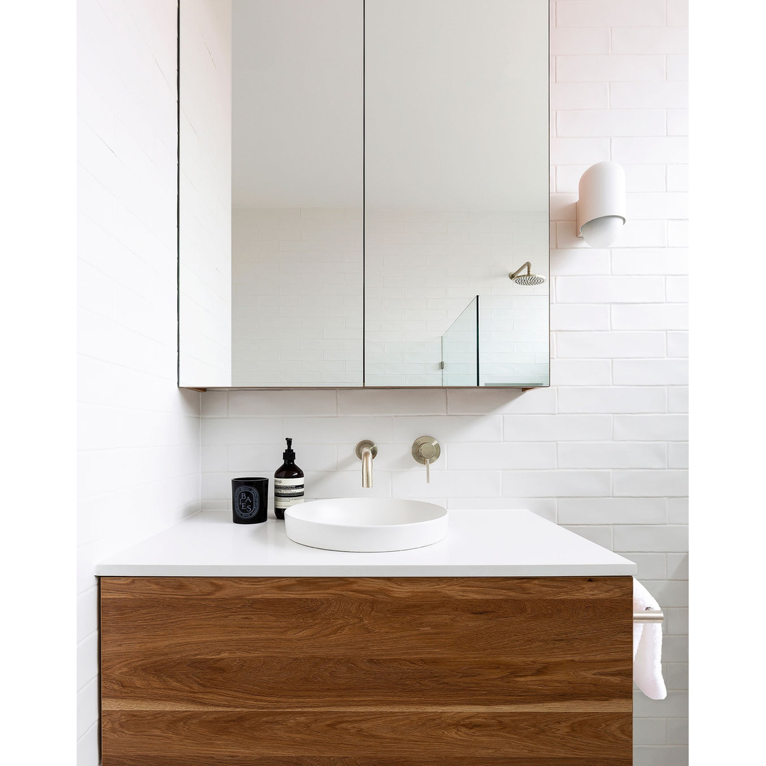 Meir Round Wall Mixer Finish Kit - Brushed Nickel