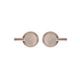 Meir Round Quarter Turn Wall Top Assemblies - Champagne