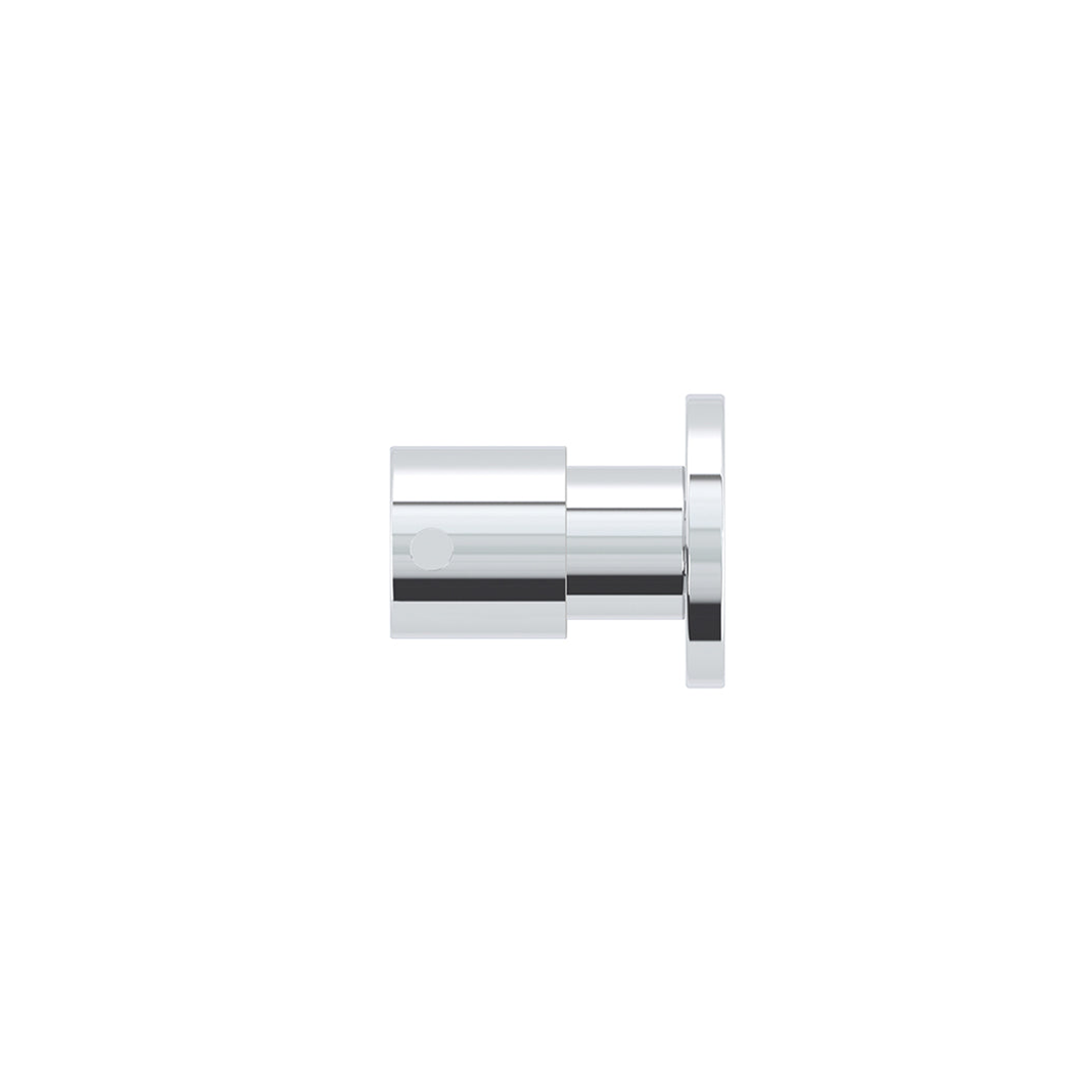Meir Round Quarter Turn Wall Top Assemblies - Polished Chrome