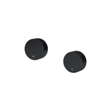 Meir Circular Wall Taps - Matte Black