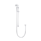 Meir Round Three Function Hand Shower On Rail Column - Polished Chrome Mz0402-C