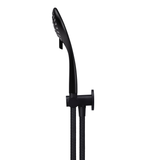 Meir Round Hand Shower On Swivel Bracket - Matte Black