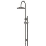 Meir 200Mm Round Overhead Shower Set Single Function Hand Shower - Shadow Mz0904-R-Pvdgm