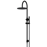 Meir 300Mm Round Overhead Shower Set Single Function Hand Shower - Matte Black Mz0906-R