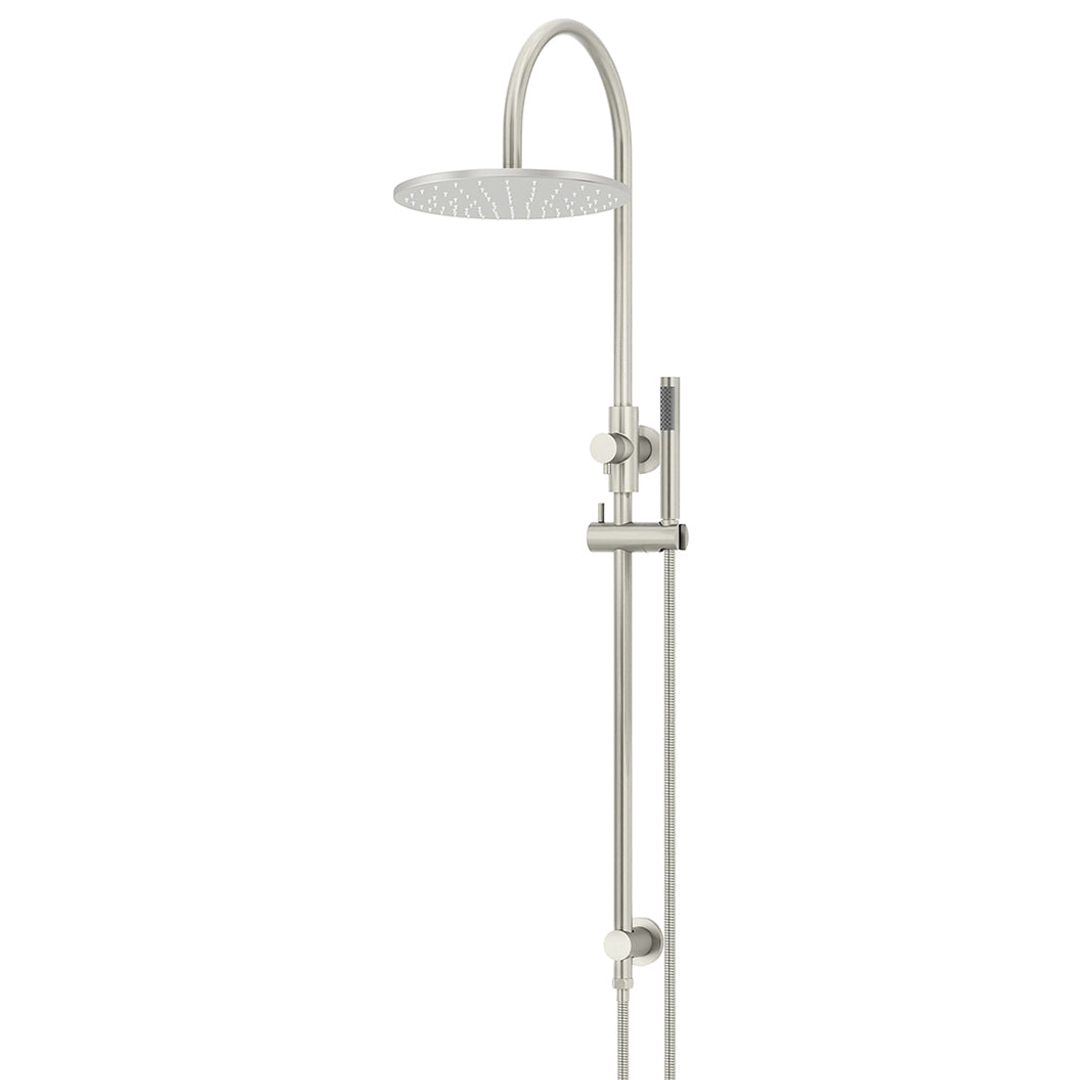 Meir 300Mm Round Overhead Shower Set Single Function Hand Shower - Brushed Nickel