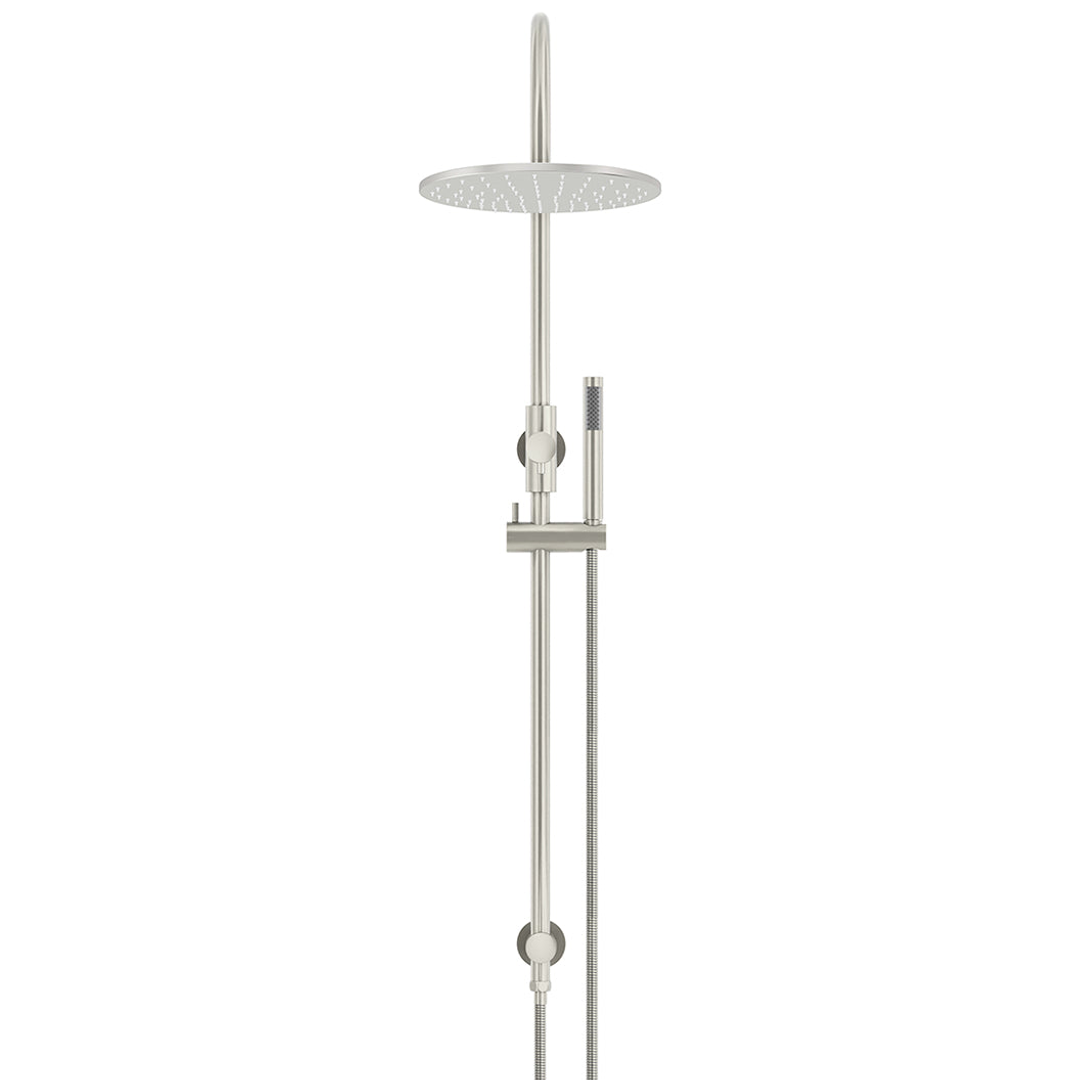 Meir 300Mm Round Overhead Shower Set Single Function Hand Shower - Brushed Nickel