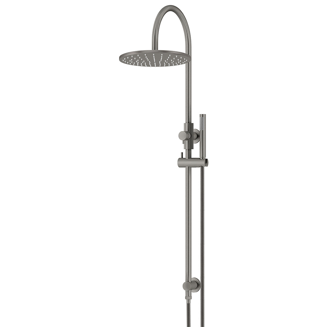 Meir 300Mm Round Overhead Shower Set Single Function Hand Shower - Shadow