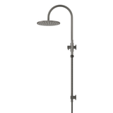 Meir 300Mm Round Overhead Shower Set Single Function Hand Shower - Shadow