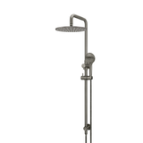 Meir Round Combination Shower Rail 300Mm Rose Three Function Hand Shower - Shadow