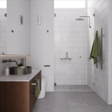 Meir Curvae Single Towel Rail 300Mm - Shadow
