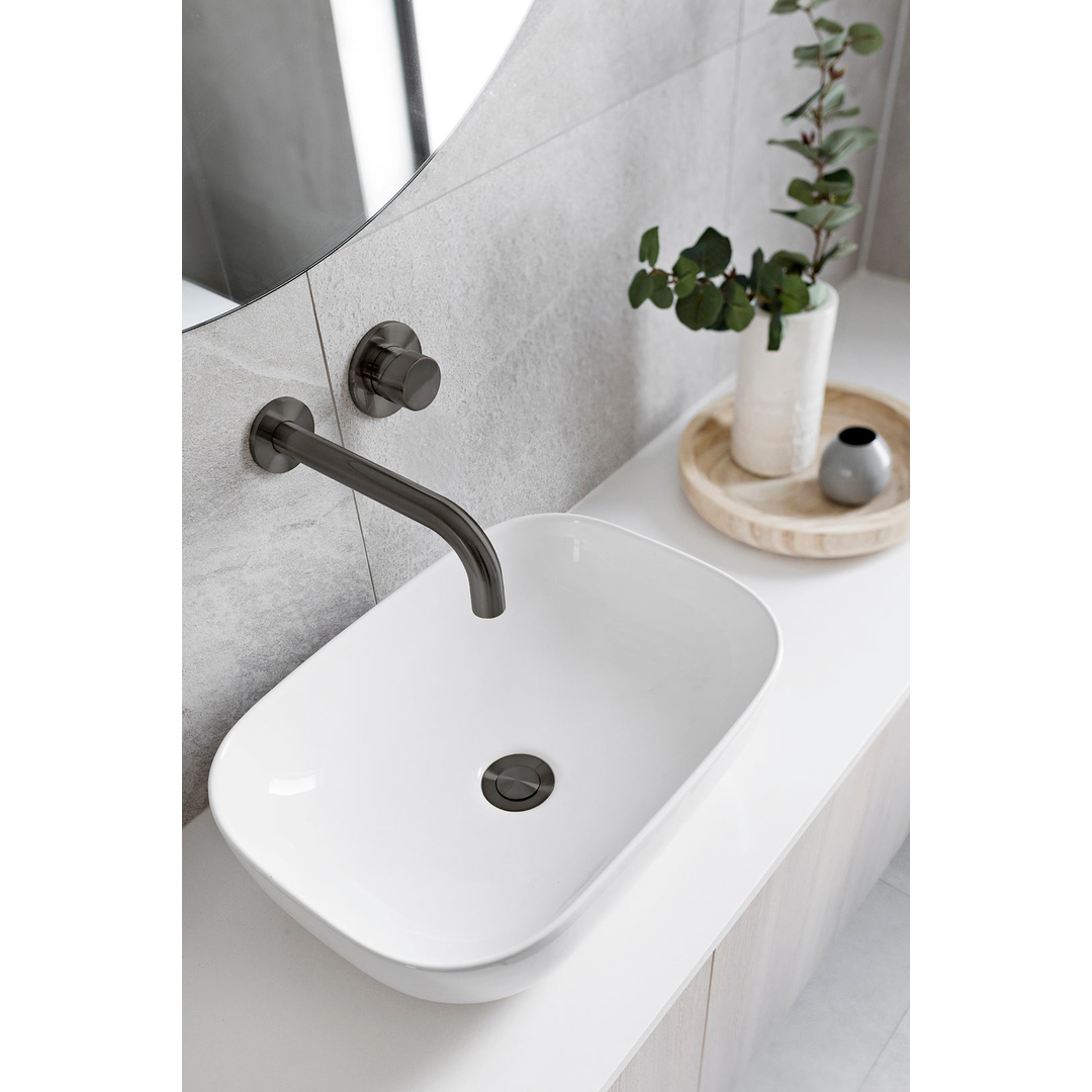 Meir Round Wall Mixer Pinless Handle Finish Kit - Shadow