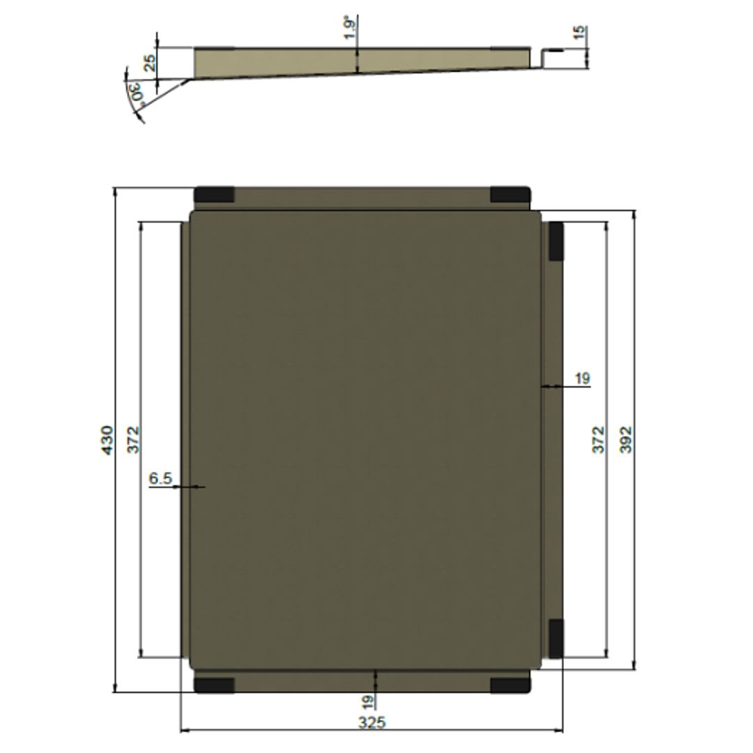 Meir Dish Draining Tray - Shadow