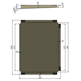 Meir Dish Draining Tray - Shadow