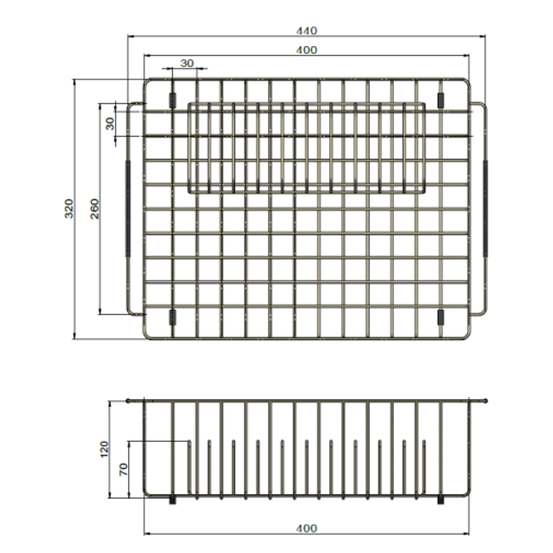 Meir Dish Rack - Shadow