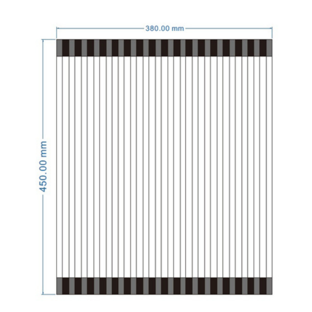 Meir Lavello - Stainless Steel Rolling Mat Protector - Pvd - Shadow Rm-01-Pvdgm