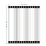 Meir Lavello - Stainless Steel Rolling Mat Protector - Pvd - Shadow Rm-01-Pvdgm